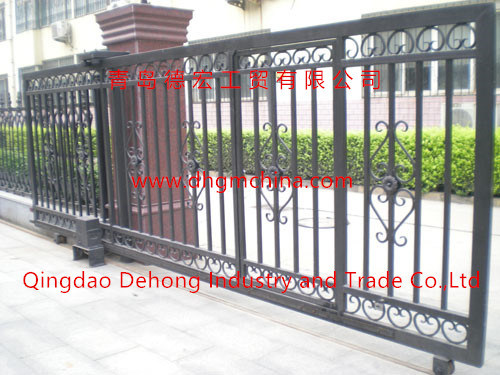 New Design Galvanized Steel Sliding Entrance Gate
