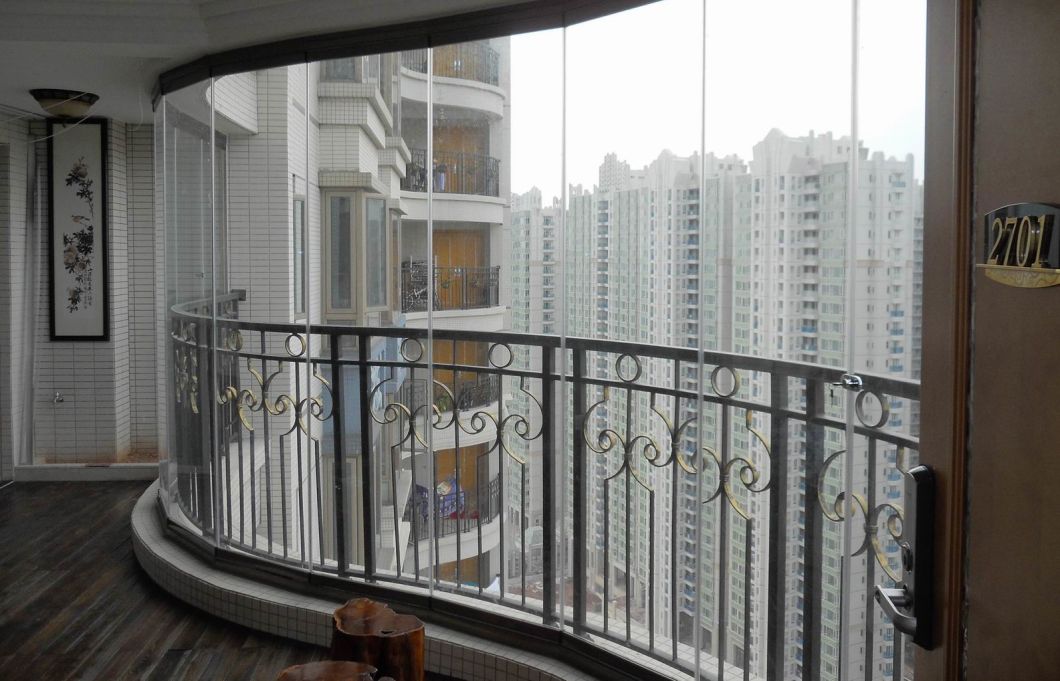 Decorative Stadium Modern Wrought Iron Fence (dhwallfence-12)