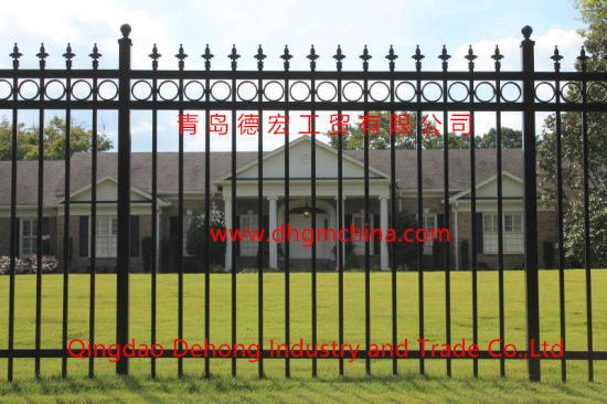Custom Ornamental Wrought Iron Fences for Garden, Residental