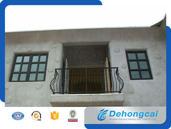 Hot Sale Europe Wrought Iron Balcony Fence / Galvanized Steel Fence