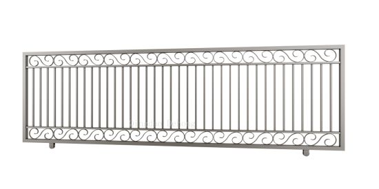 New Design Galvanized Steel Sliding Entrance Gate
