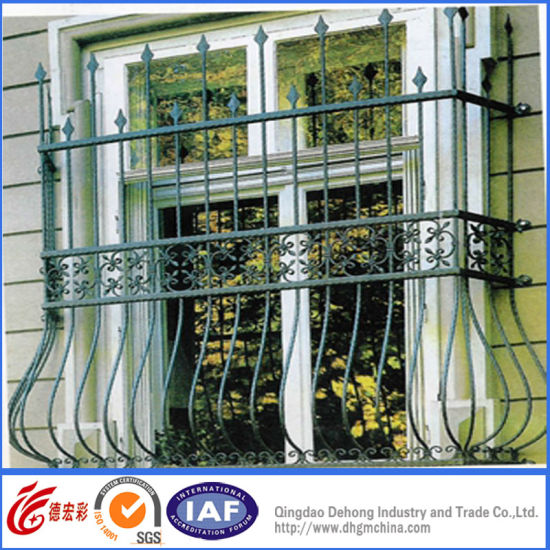 Professional Galvanized Iron Balcony Fence for Decoration