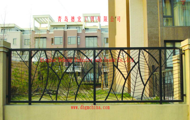 Customized Safety Strong High Quality Wrought Iron Balcony Fence