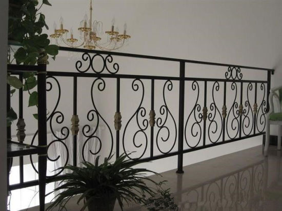 Decorative Vintage Wrought Iron Stairs Railing