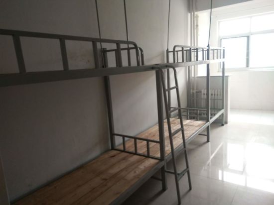 China Dormitory Iron Bunk Beds for School, Factory
