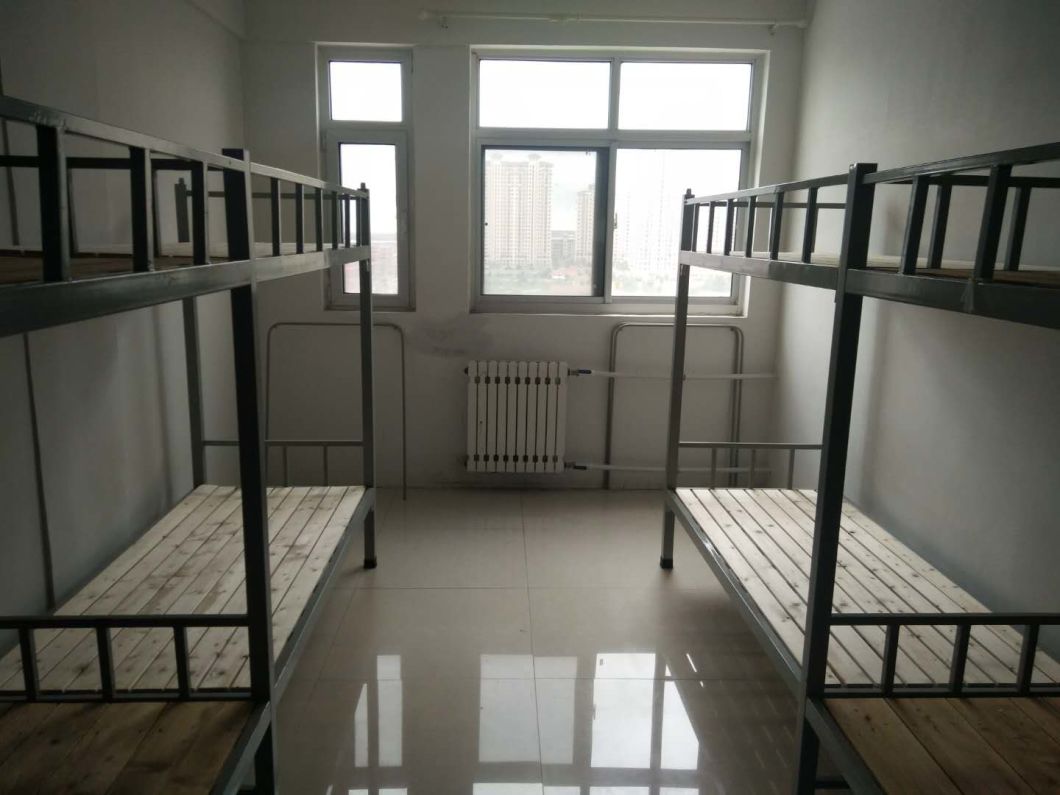 China Dormitory Iron Bunk Beds for School, Factory