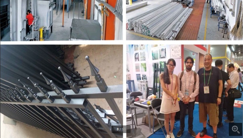 New Design Galvanized Steel Sliding Entrance Gate