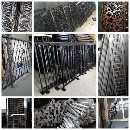Factory Supply Iron Fences, Wrought Iron Fences, Security Metal Fences