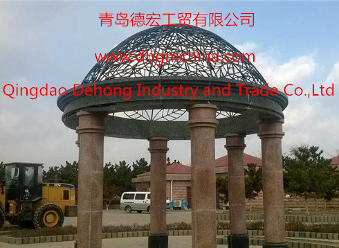 Modern Ornamental Wrought Iron Steel/Aluminium Gallery Structure