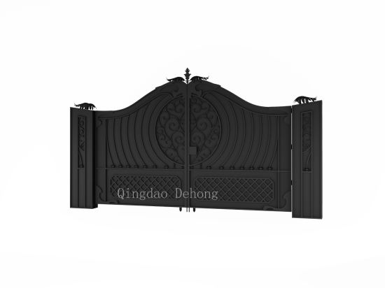 Simple and Beautiful Ornamental Metal Gates