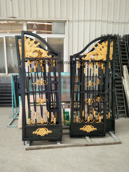 Black Ornamental Wrought Iron /Metal Fences