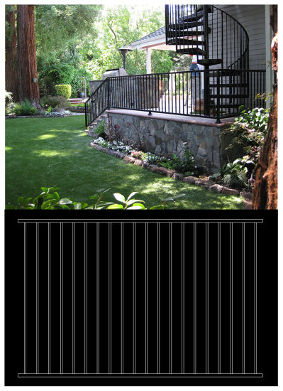 Steel Frnces Cheap, High Quality Galvanlized Steel Fencing