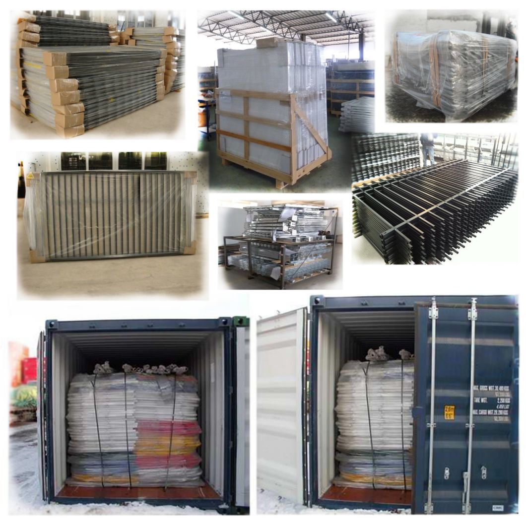 Garden Fences, Galvanized Steel Fences, Wrought Iron Fences Factory Supply