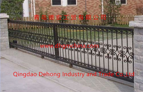 Custom Wrought Iron Entrance Sliding Gates
