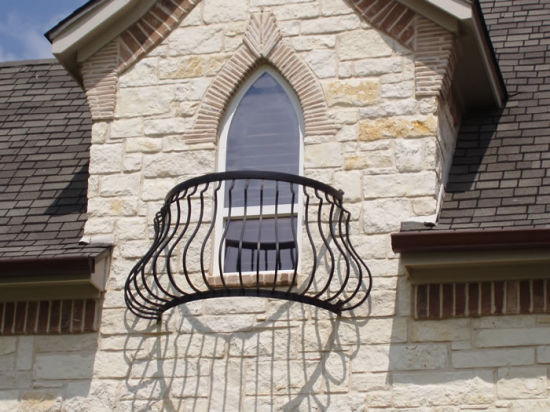High Picket Top Wrought Iron Fences