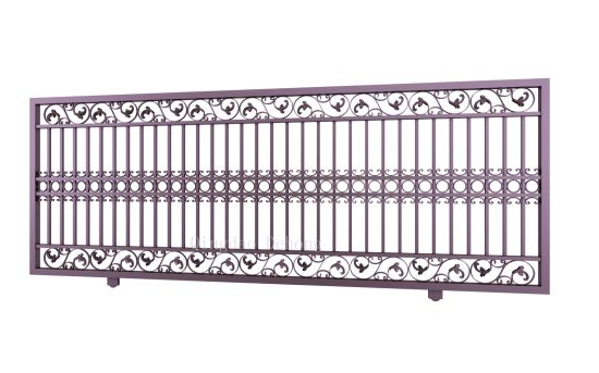 New Design Galvanized Steel Sliding Entrance Gate