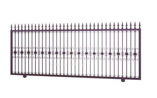 Custom Wrought Iron Gates House Used Security Driveway Sliding Gates