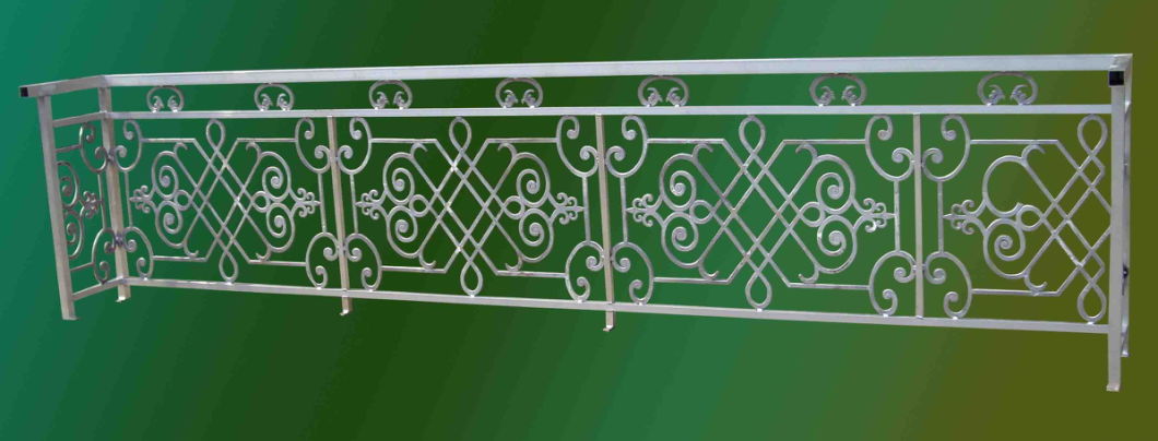 Beautiful Stronger Black Tubular Galvanized Iron Fence