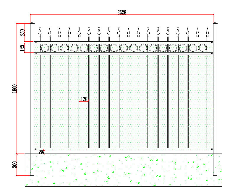 European Fences, Wrought Iron Fencing, Wholesale Iron Railings