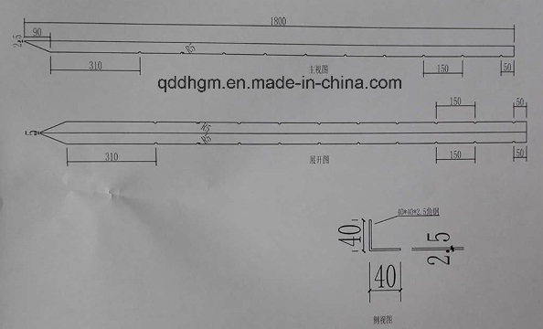 Custom Steel Fence Post for Farm