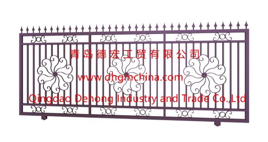 Factory Directly Supply Ornamental Metal Sliding Gates