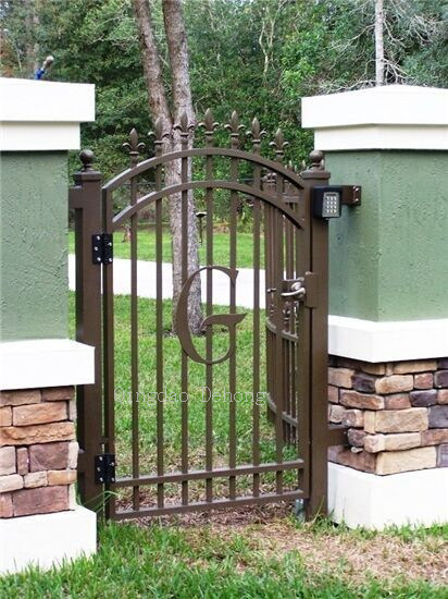 Elegant Ornamental Small Metal Gate