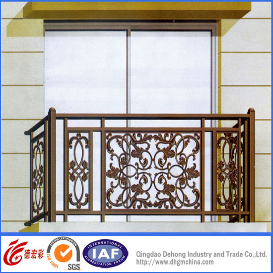Modern Style Exterior Wrought Iron Railings Designs