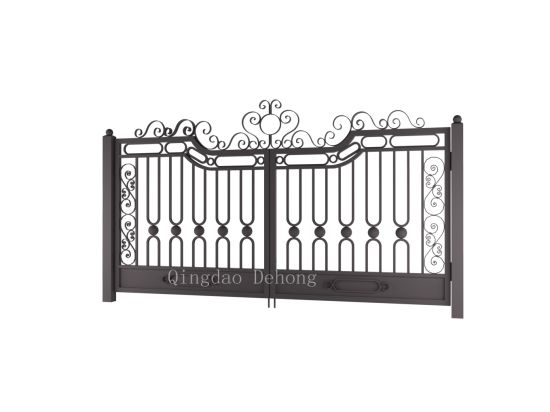 Simple and Beautiful Ornamental Metal Gates