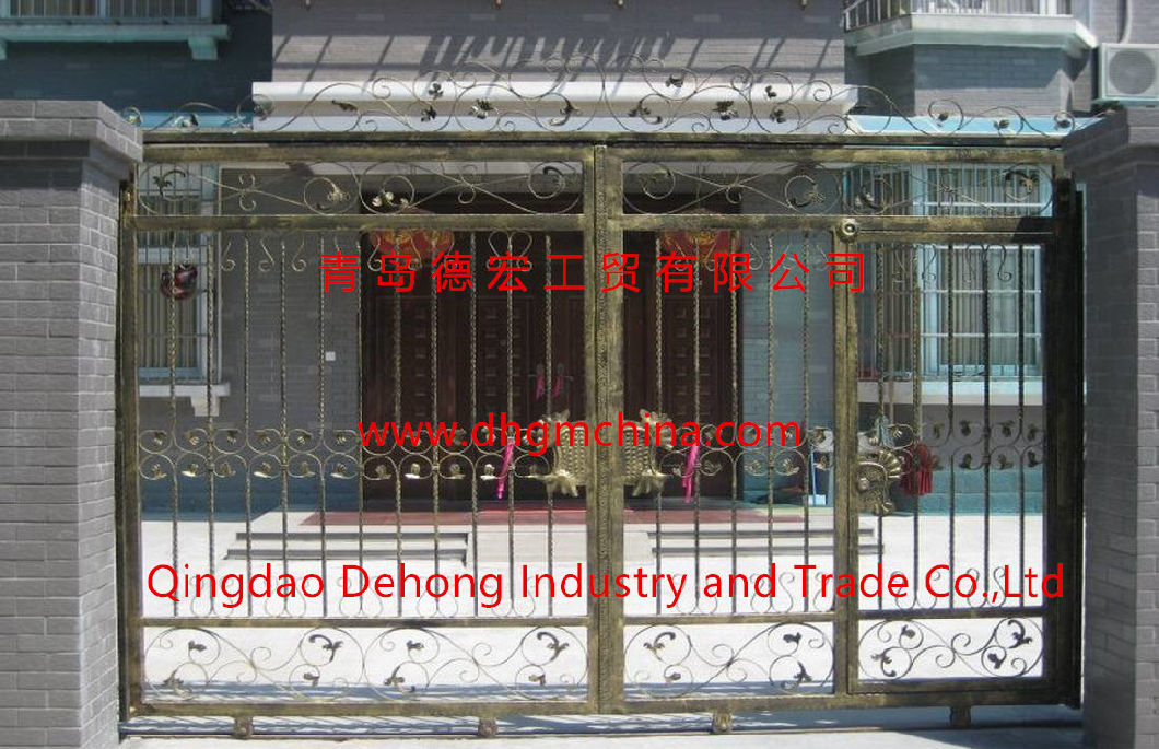 New Design Galvanized Steel Sliding Entrance Gate