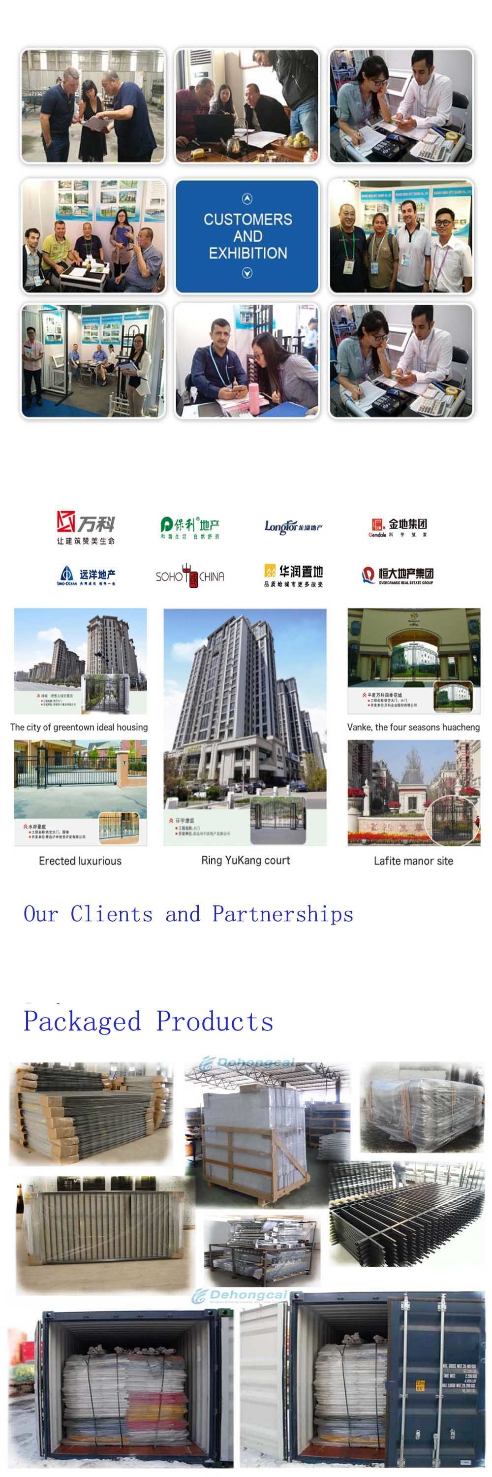 Custom Wrought Iron Gates House Used Security Driveway Sliding Gates