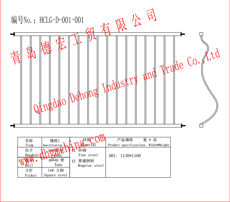 New Design Beautiful Decorative Balcony Balustrade for Sale