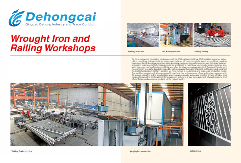 Wholesale Hot Galvanized Steel Handrails and Balustrade with Cheap Price