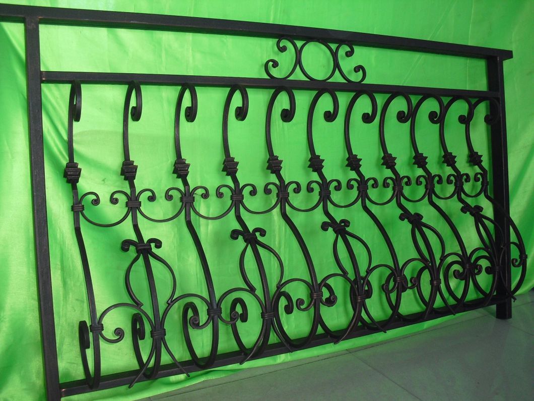 High Picket Top Wrought Iron Fences