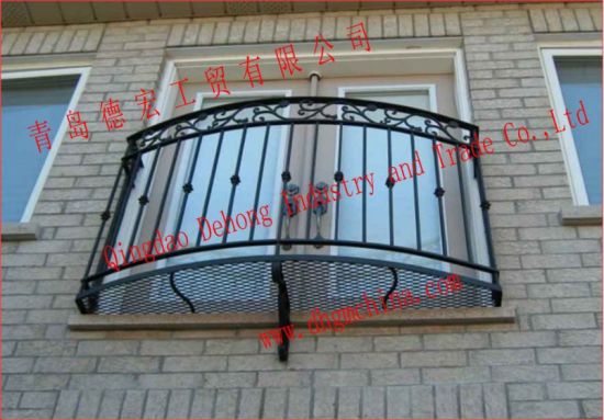 Popular Design Wrought Iron Balcony Railing