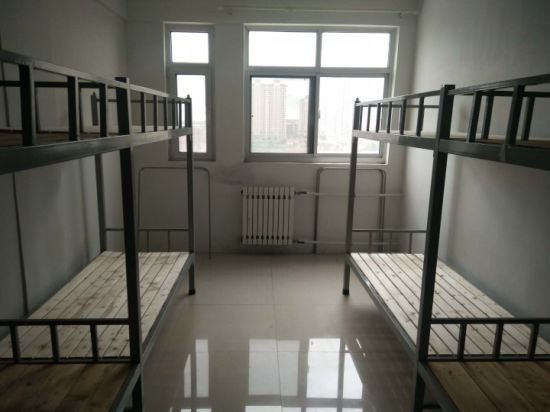 New Design Wrought Iron Bunk Beds for School/ Factory Dormitory