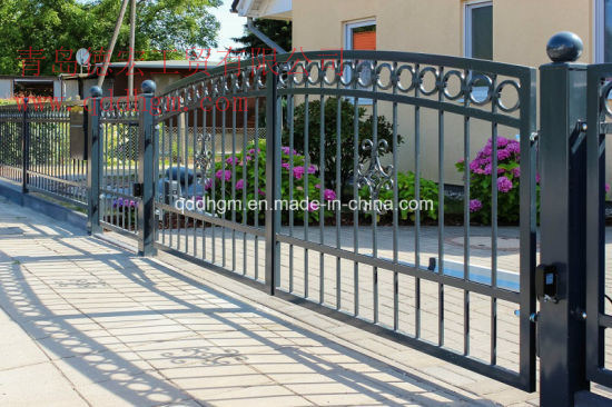 Luxury Powder Coating Wrought Iron Gates